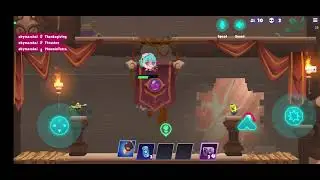Squad mode gameplay in Bullet League  'Super Champs HQ, SQUAD FIGHT'