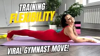 Backbend Flexibility Flow! Learn the Viral Gymnast Move Fast (4K)