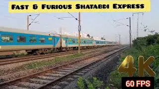 Fast and Furious Puri Howrah Shatabdi Express. Indian Railways #train #railway #travel. 
