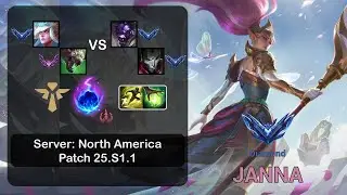 Janna Support + Twitch vs Alistar + Jhin - NA Server - Patch 25.S1.1