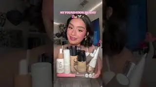 MY FOUNDATION SHADES: LIGHT-MEDIUM OLIVE SKIN TONE + ACNE PRONE 💅🏼🛍️🩷🧚🏼&zwj;♀️✨ #acne #makeup