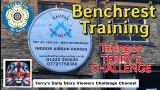 Terrys challenge Like Benchrest - ATA Airborne - Target Shooting #airrifleshooting #subscribe