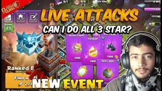 Clash of Clans Live 🔥 War Attacks + Raid Weekend | Can I 3-Star All? | CoC Live