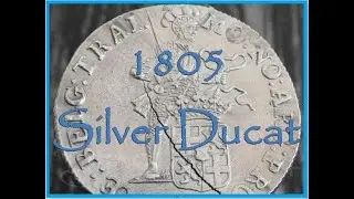 🤩1805 Серебряный дукат Нидерланды - Провинция Утрехт. Историческая голландская серебряная чеканка.