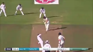 azhar Ali bowled beauty to butler on last day 2nd test