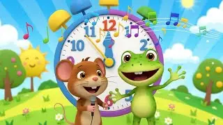 Hickory Dickory Dock 🐭⏰ | Fun Nursery Rhyme for Kids