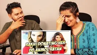 Indian Reaction On RAKHI SAWANT DONATING HER DO ANMOL RATAN &brvbar; AWESAMO SPEAKS | Krishna Views