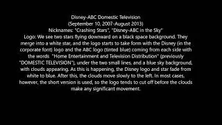 Disney Media Distribution Logo History (2007-present)