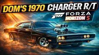 We Drove Dom&rsquo;s 1970 Dodge Charger R/T in Forza Horizon 5 😈🔥