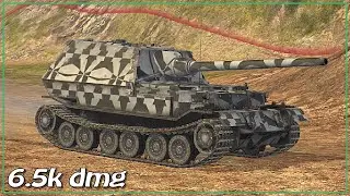 Ferdinand &bull; 5 frags &bull; 6.5k dmg &bull; WoT Blitz