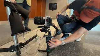 Sony FX3 Corporate DJI RS4 Gimbal Production // Osee Megamon 15s Monitor // DJI SDR Issues // VLOG23