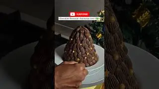 Chocolate brownie chirstmas tree home made chef abhi