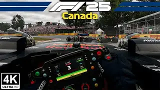 Max VERSTAPPEN Makes EPIC Comeback in RAINY Canada 2025! | F1 25 Red Bull Ultra Immersive Gameplay