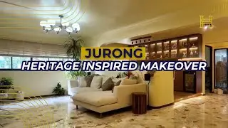 Heritage Inspired HDB Makeover in Jurong | Whole Home Renovation by Hamid and Sons Interior