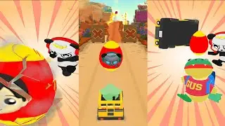 RYAN SCHOOL BUS AND INVISIBLE RYAN EGG EDITION