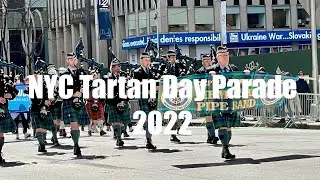 NYC Tartan Day Parade 2022
