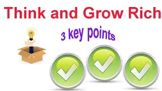Think and grow rich | Napolean Hill | animated book summary
