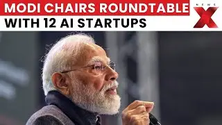 PM Modi Meets 12 AI Startups at India AI Impact Summit 2026 | Latest News | NewsX