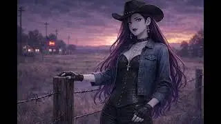 Monica & The Wolves - Black Lace at the Barbed Wire Fence - Gothic Country Western (Suno V5)