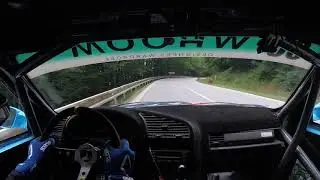 Szilágyi P. BMW E36 M3 Best time: 3m09s Dobšinský kopec 2019 FIA European Hill Climb Championship