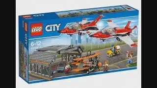 LEGO City 60103 Airport Air Show - instruction timelapse