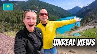 We didn't expect KAZAKHSTAN to look like this! (Kolsai Lake) 🇰🇿