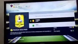 FIFA 14pack opening 2200 FIFA points