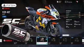 RIDE 5 | Customize World WCR Yamaha R7 Race Gameplay [4K PS5 Pro]