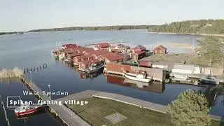 Spiken Fishing Village, Lake V&auml;nern Sweden