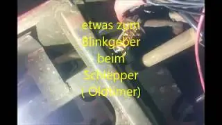 Blinkgeberfilm  beim Oldtimerschlepper