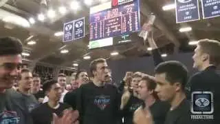 BYU Men's Volleyball Final Championship Points and Celebration
