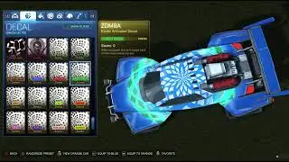 Painted Zomba (Decal) Showcase