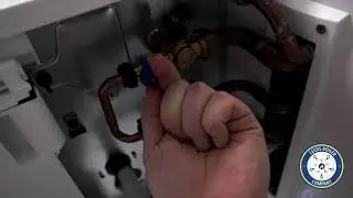 How to top up water pressure on an Ideal Logic Max 30kW boiler