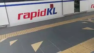 2 CSR Zhuzhou Trains Arriving and Departing Plaza Rakyat [319], [421]