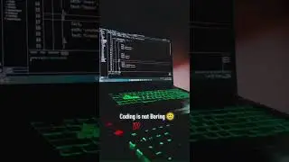 Coding not boring 💯#shorts #motivation
