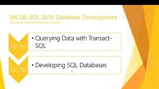SQL Server certifications - April 2020 update