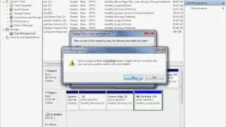 How To Hide/Un-hide A Hard Disk Partition/Volume In Windows 7