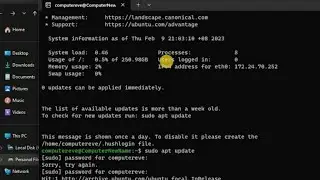 How to Install and Run Ubuntu 20.04 LTS on Windows 11 using WSL