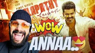 Jana Nayagan- Thalapathy Kacheri Lyrical Song KERALA REACTION❤️|#thalapathy|Anirudh|H Vinoth|Pooja