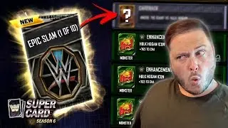 EPIC SLAM PACK OPENING - WITH SECRET CARDBACK!! FLASH EVENTS ARRIVE! | WWE SuperCard S6