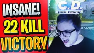 Creative Destruction Gameplay - INSANE 22 KILL WIN *Creative Destruction Gameplay*