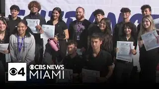 Hundreds of Miami-Dade students cast their first ballots ahead of 2024 election