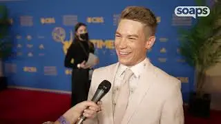 Lucas Adams at the 2022 Daytime Emmys
