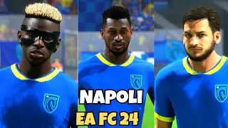 Napoli Faces and Ratings EA FC 24