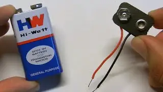 How to make a Battery connector using old batteries
