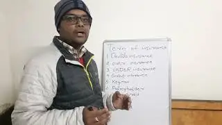 Terminology of insurance