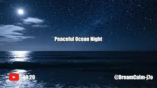 Dark Ocean Starry Night