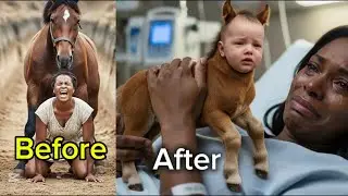 She Gave Birth To A Centaur. After on Time With A Horse.