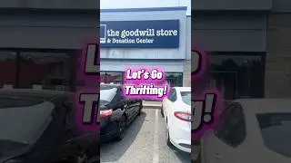 Этот магазин Goodwill просто потрясающий 🤩 #покупкивсекомых #перепродажа #находкиизGoodwill #винт...