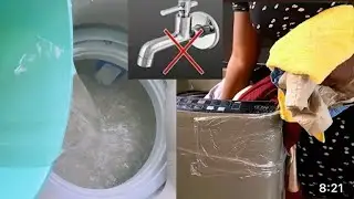 Полностью автоматическая стиральная машина без водопроводной воды | используйте ее вручную | mayg...